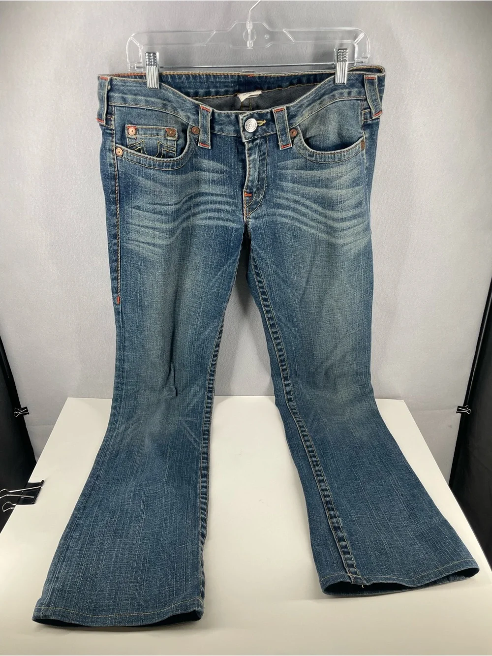 True Religion Low Rise Jeans Johnny Size 32 High Quality Made In USA